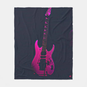 Akustikgitarrist Fleecedecke