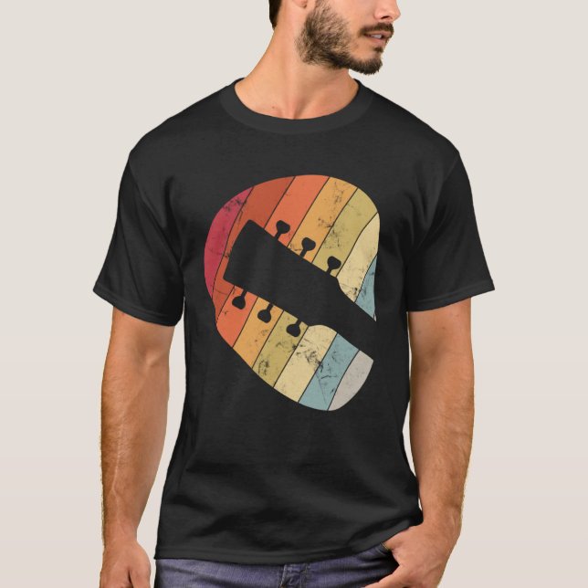 Akustikgitarrist für eine Musikerin 4 T-Shirt (Vorderseite)