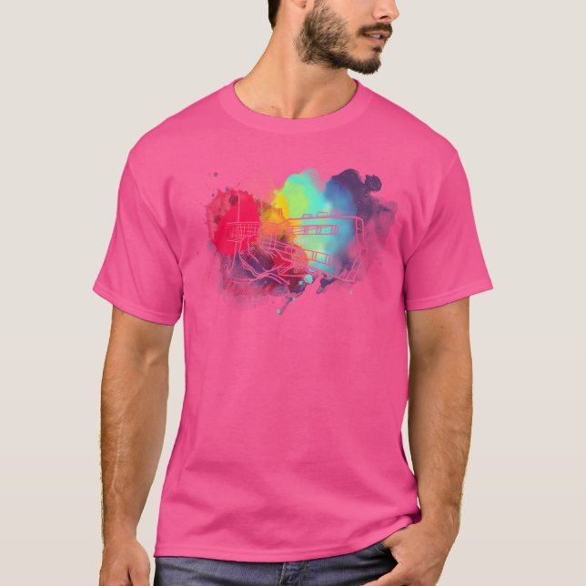 Akustikgitarrist T-Shirt (Vorderseite)