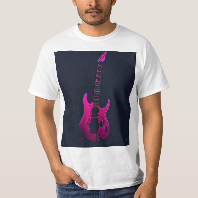 Akustikgitarrist T-Shirt (Vorderseite)