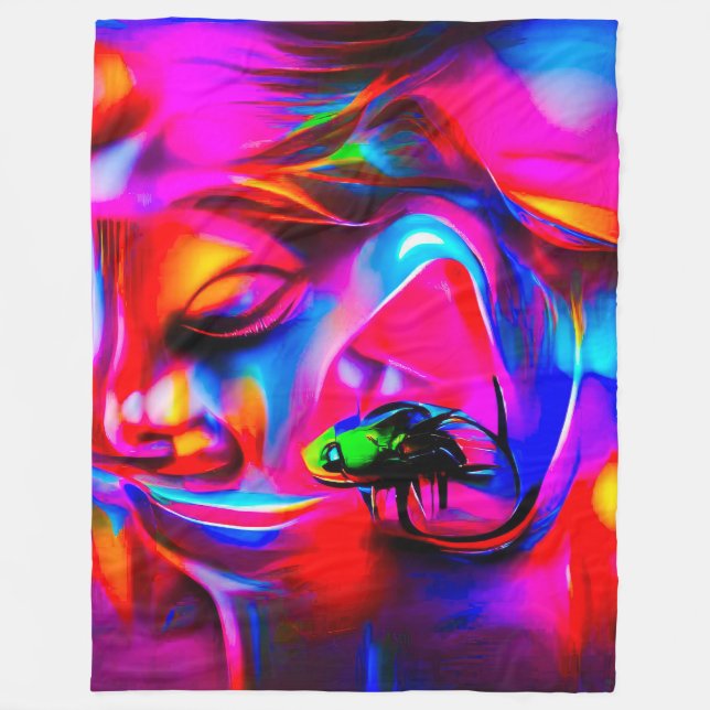 Akustikophobie 2 fleecedecke (Vorderseite)