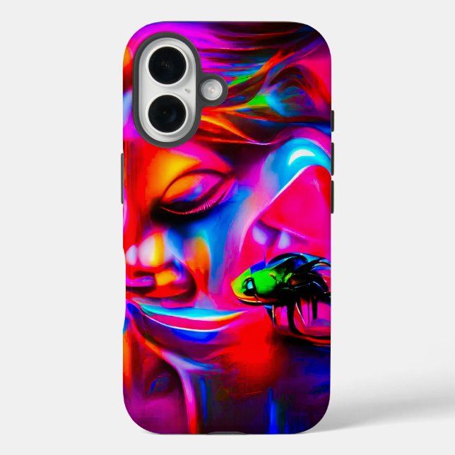 Akustikophobie 2 iPhone 16 hülle (Rückseite)