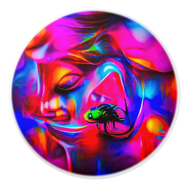 Akustikophobie 2 keramikknauf (Vorderseite)