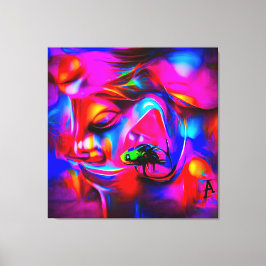 Akustikophobie 2 leinwanddruck