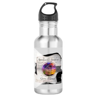 Akustisch gesprochen - Garry Manuel - Wasserflasch Edelstahlflasche