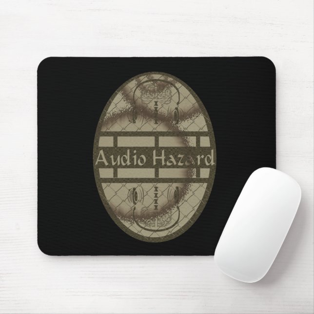 Akustische Gefahr Mousepad (Mit Mouse)