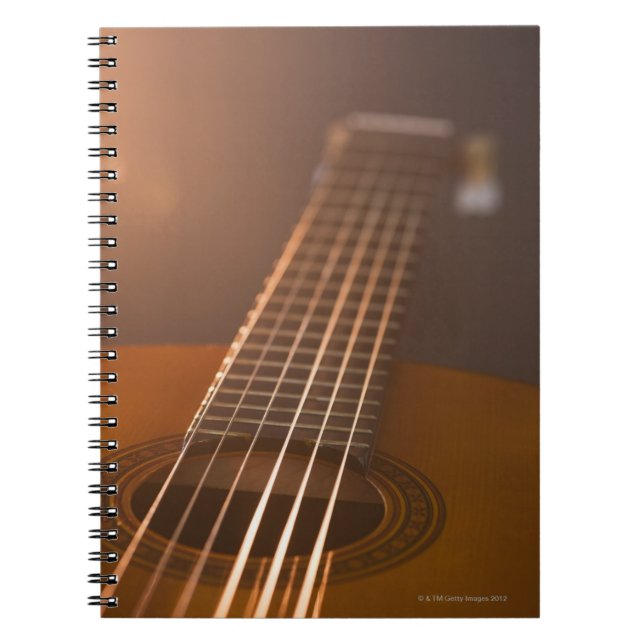 Akustische Gitarre 7 Notizblock (Vorderseite)