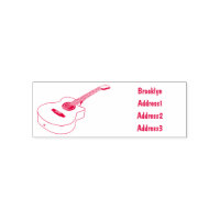 Akustische Gitarre-Cartoon-Abbildung