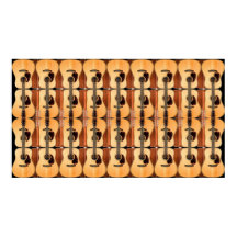 Akustische Gitarre Collage Poster Print