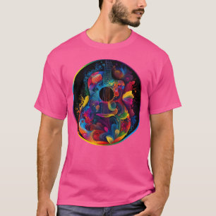 Akustische Gitarre für den akustischen Gitarristen T-Shirt