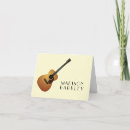 Akustische Gitarrenmusiklehrerin
