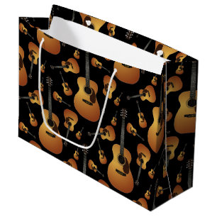 Akustische Gitarrenmusiklehrerin Große Geschenktüte
