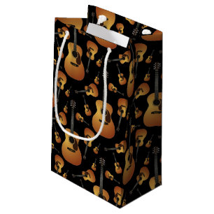 Akustische Gitarrenmusiklehrerin Kleine Geschenktüte