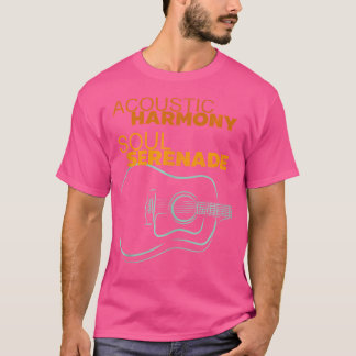 Akustische Harmonie Soul Serenade Linie Art von Ac T-Shirt