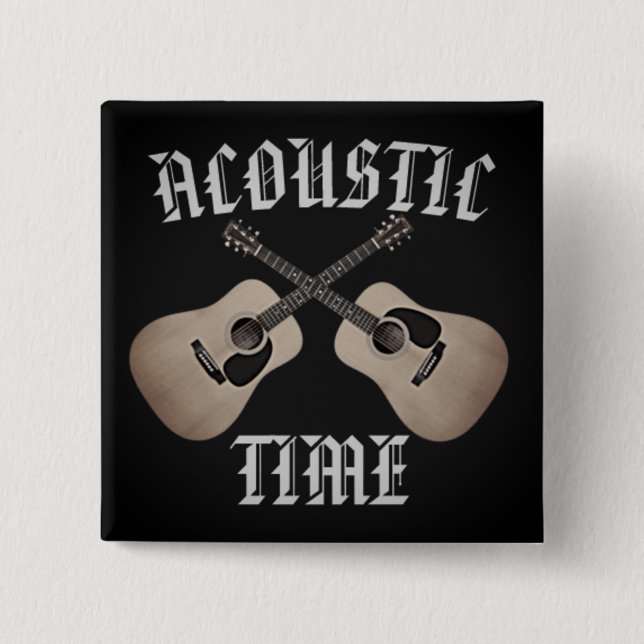 AKUSTISCHE ZEIT BUTTON (Vorderseite)