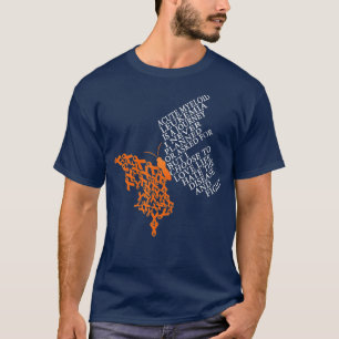 Akute myeloische Leukämie Warrior T-Shirt
