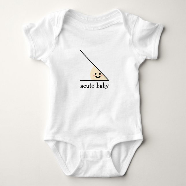 Akuter Baby-Shirt-Bodysuiteinteiler Baby Strampler (Vorderseite)