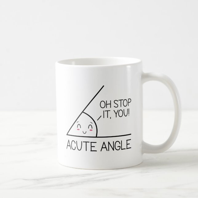 Akuter Winkel Kaffeetasse (Rechts)