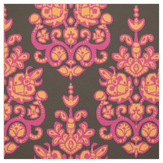 Akuti-Damask-Ikat Stoff