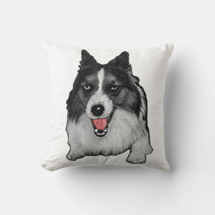 Akzent der Schleifenecke Kissen