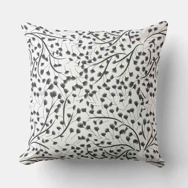 Akzent im Freien Pillow-Botanisches Kissen im Frei (Vorderseite)