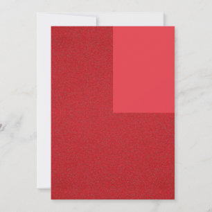 Akzent-Karte für Tomato Red Corner - Anpassbar Save The Date
