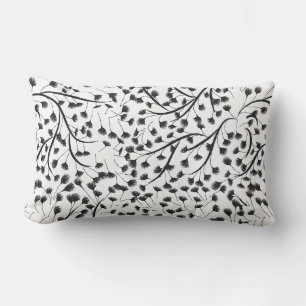 Akzent-Kissen - Botanischer Wurfkissen Lendenkissen