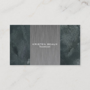 Akzent "Kunststahl" 3 Visitenkarte