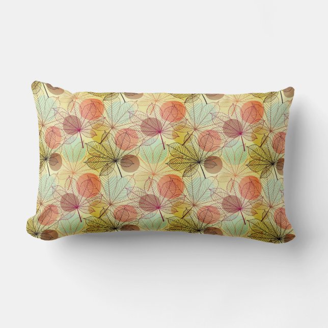 Akzent Pillow-Autumn Leaves Lendenkissen (Vorderseite)