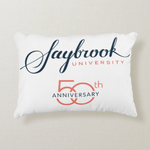 Akzent Pillow der Universität Saybrook Dekokissen
