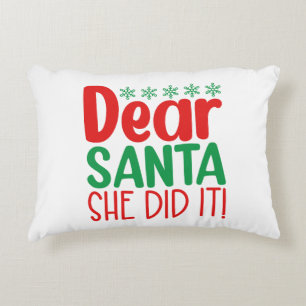 Akzent Pillow Funny Xmas Zitat Dekokissen