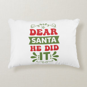 Akzent Pillow Funny Xmas Zitat Dekokissen