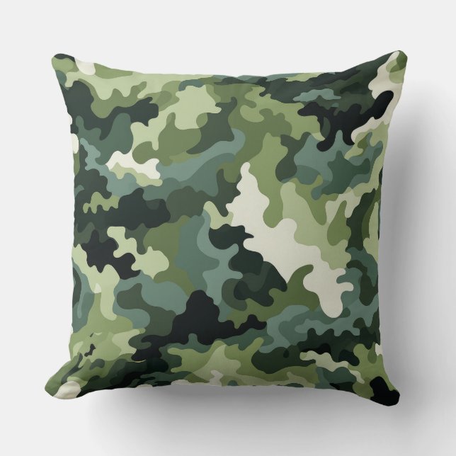 Akzentkissen für militärische Camouflage Kissen (Vorderseite)