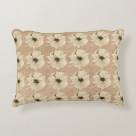 Akzentkissen für Zuhause - Blume-Kissen-Design Dekokissen