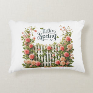 Akzentkissen - Hallo Frühling Florales Akzentkisse Dekokissen