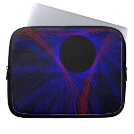 Akzentuiertes Dreieck Geometrische Elektronik-Tasc Laptopschutzhülle