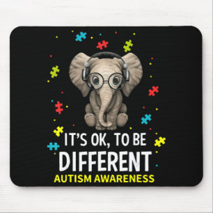 Akzeptanz der Autismus-Sensibilität Frauen haben i Mousepad