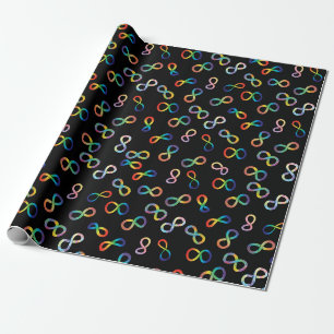 Akzeptanz der Autistischen Stolz Neurovielfalt Geschenkpapier