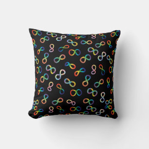 Akzeptanz der Autistischen Stolz Neurovielfalt Kissen