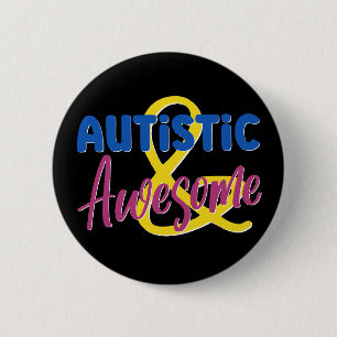 Akzeptanz der Autistischen und Phantastischen Neur Button