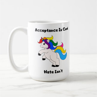 Akzeptanz ist cool kaffeetasse