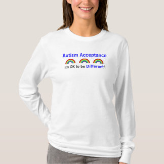 Akzeptanz von Autismus: Es ist in Ordnung, anders  T-Shirt