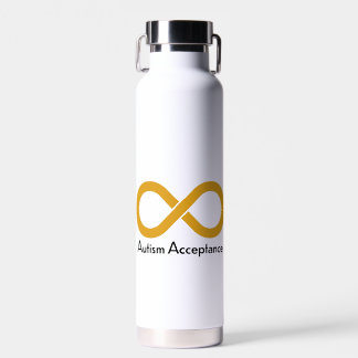 Akzeptanz von Autismus Trinkflasche