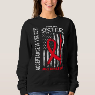 Akzeptanzreduktion statt Rot tragen Autismus Sist Sweatshirt