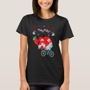 Akzeptiere Verstehe Liebe Autismus-Bewusstsein Gno T-Shirt