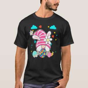 Akzeptiere Verstehe Liebe Gnom Autismusbewusstsein T-Shirt
