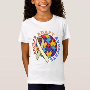 Akzeptieren Sie Advocate Autismus Awareness World T-Shirt