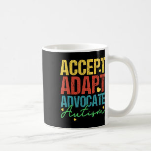 Akzeptieren Sie Advocate Autismus Bewusstseinsmona Kaffeetasse