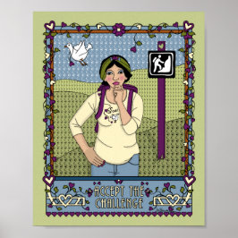 Akzeptieren Sie das Challenge_A_8x10-Poster Poster