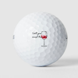 Akzeptieren Sie dieses Rose charmante Vorschlag De Golfball